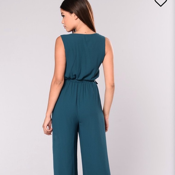 Hera jumpsuit teal large - Picture 2 of 8